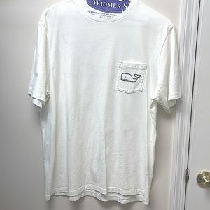 Men’s Vineyard Vines Short Sleeve White T-shirt; size Large